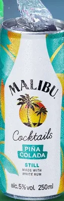 Drink Malibu Cocktails Piña Colada 5% promocja w Biedronka