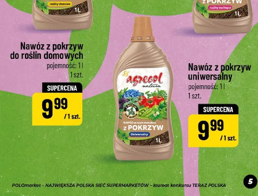 Nawóz z pokrzyw do roślin domowych promocja w POLOmarket