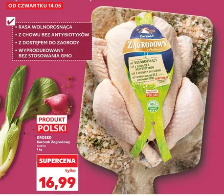 Kurczak Zagrodowy tuszka DROSED promocja w Kaufland