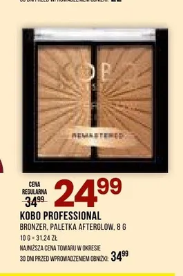 Bronzer Kobo Professional Afterglow promocja w Drogerie Natura