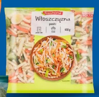 Warzywa mrożone Włoszczyzna polski Freshona promocja w Lidl