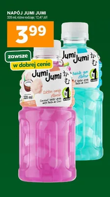 Napój Jumi Jumi Cotton candy flavour promocja w Stokrotka