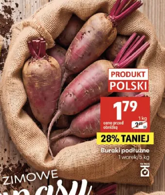 Buraki podłużne promocja w Delikatesy Centrum