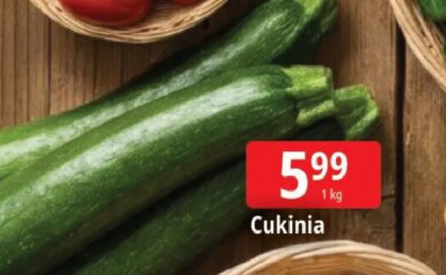 Cukinia promocja w Leclerc