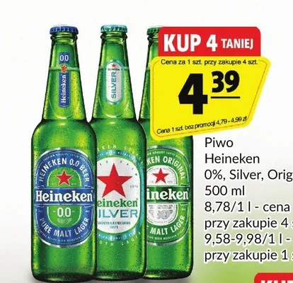 Piwo Heineken Original promocja w Prim Market
