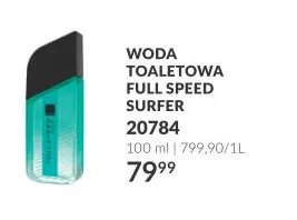 Woda toaletowa Full Speed Surfer promocja w AVON
