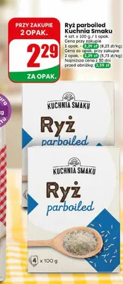 Ryż parboiled Kuchnia Smaku promocja w Dino
