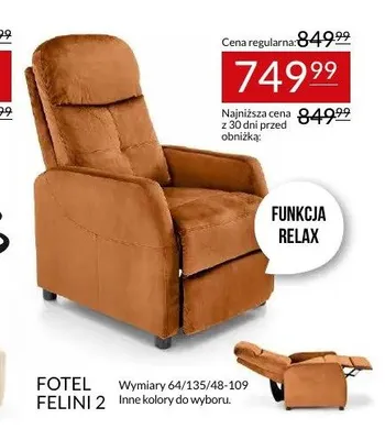 Fotel Felini 2 promocja w Abra Meble