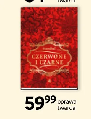 Książka Czerwone i czarne oprawa twarda promocja w Empik