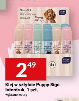 Klej w sztyfcie Puppy Sign Interdruk promocja w Twój Market