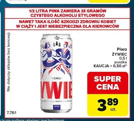 Piwo Żywiec promocja w Globi