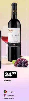 Wino czerwone Portada promocja w Netto