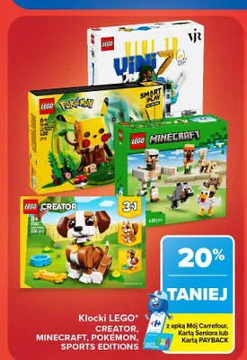 Klocki LEGO Creator promocja w Carrefour Market