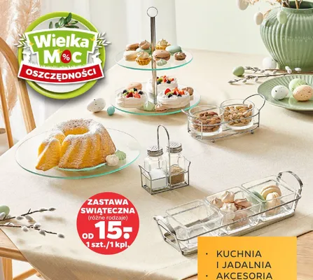 Świąteczna zastawa, różne rodzaje promocja w Netto