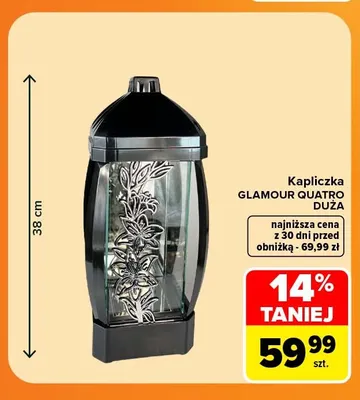 Kapliczka Glamour Quatro duża promocja w Carrefour