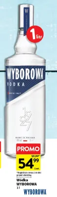 Wódka wyborowa promocja w Intermarche