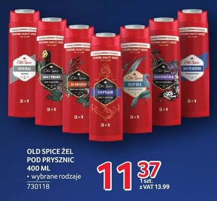 Żel pod prysznic Old Spice promocja w Selgros