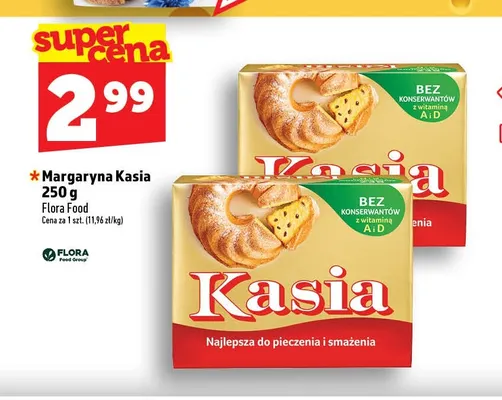 Margaryna Kasia Flora Food promocja w TOPAZ