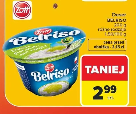 Deser BELRISO promocja w Carrefour