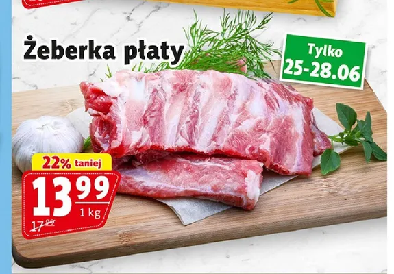 Żeberka płaty promocja w Prim Market