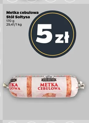 Metka cebulowa Stół Sołtysa promocja w Netto