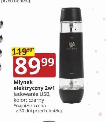 Młynek elektryczny 2w1 HAUSMANN promocja w Prymus AGD