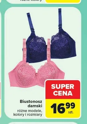 Biustonosz damski promocja w Carrefour