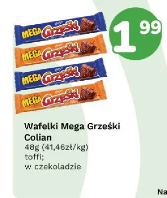Wafelek Mega Grześki w czekoladzie promocja w Limonka