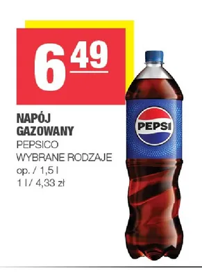 Napój gazowany Pepsi promocja w SPAR