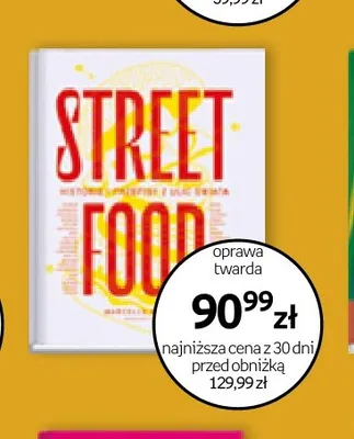 Książka Street Food promocja w Empik