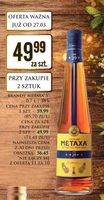 Brandy promocja w Dino