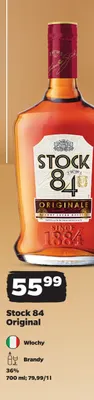 Brandy Stock 84 Original promocja w Netto