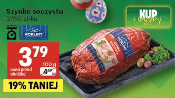 Szynka soczysta promocja w Delikatesy Centrum