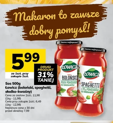 Sos słodko-kwaśny Łowicz promocja w Hitpol