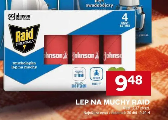 Lep na muchy Raid promocja w Stokrotka