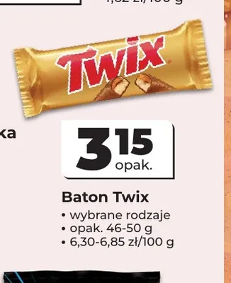Baton Twix promocja w Odido