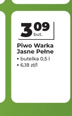 Piwo Warka Jasne Pełne promocja w Odido