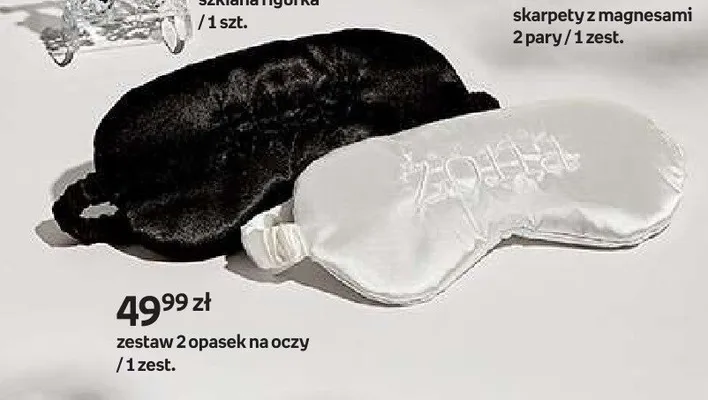 Zestaw 2 opasek na oczy promocja w Empik