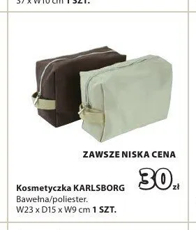 Kosmetyczka Karlsborg promocja w Jysk