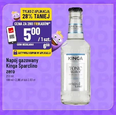 Napój gazowany Kinga Sparclino zero promocja w POLOmarket