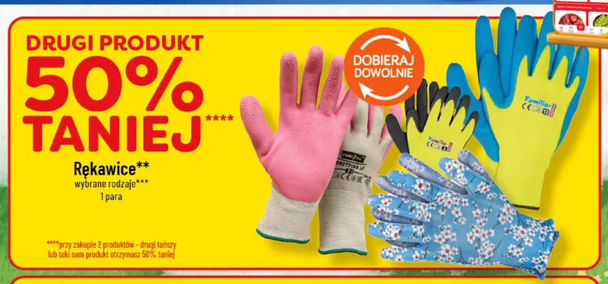 Rękawice promocja w POLOmarket