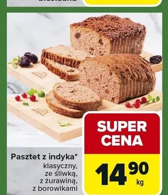 Pasztet z indyka z żurawiną promocja w Carrefour Express