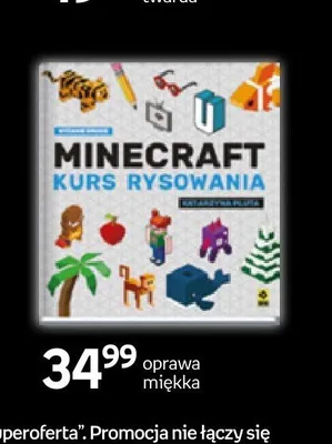 Książka Minecraft Kurs rysowania promocja w Empik