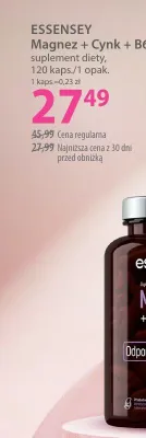 Suplement diety Magnez + Cynk + B6 promocja w Hebe
