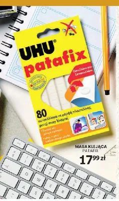 Masa klejąca UHU patafix promocja w Empik