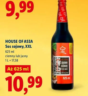 Sos sojowy, XXL House Of Asia promocja w Lidl