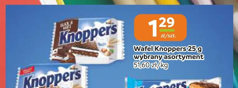 Wafel Knoppers Kokosowy promocja w Społem Częstochowa