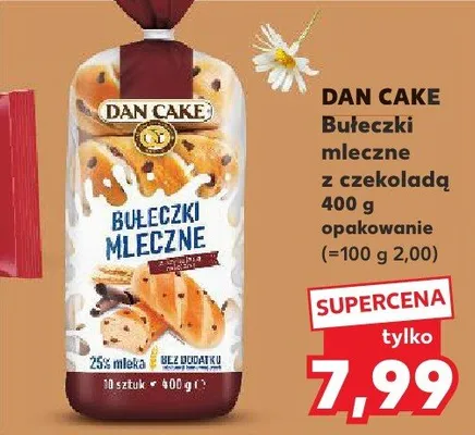Bułeczki mleczne z czekoladą  promocja w Kaufland