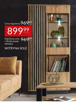 Witryna Sole promocja w Abra Meble