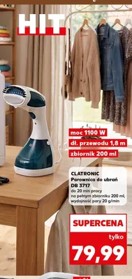 Parownica do ubrań CLATRONIC DB 3717 promocja w Kaufland